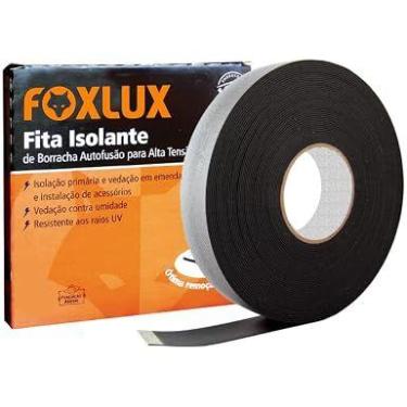 Imagem de Fita Isolante Autofusão 19mm x 10m Preta Foxlux