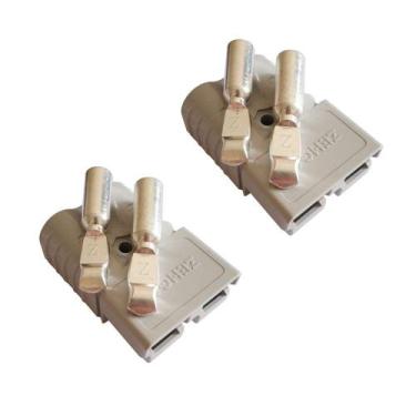 Imagem de Conector de Bateria ZEHGCH 120A 600V 2 Pólos Cinza
