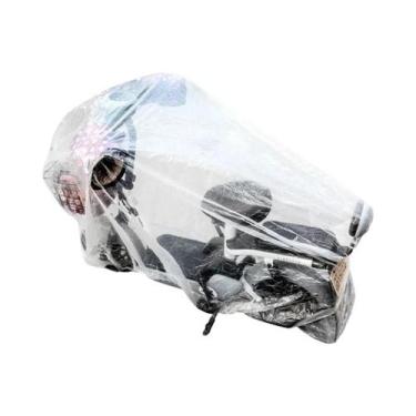 Imagem de Capa Protetora Descartável Transparente De PE Para Motocicletas, Bicic