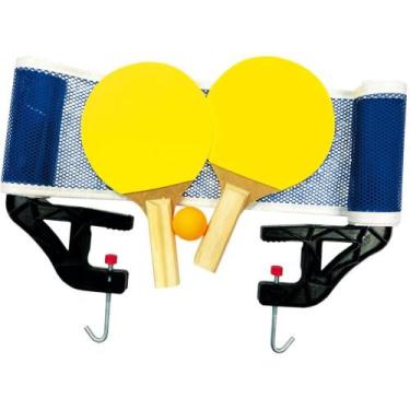 Imagem de Raquete para PING PONG Tênis de Mesa com 2 Raquetes, Bola e Rede - TK 
