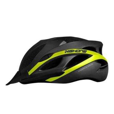 Imagem de CAPACETE BIKE MTB WIN TAMANHOS C/VISTA LIGHT HIGH ONE Cor:Preto e amar