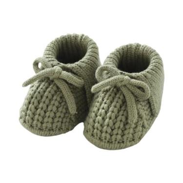Imagem de Sapatos De Malha Para Bebês Recém-nascidos, Calçados Respiráveis com B