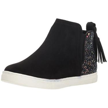 Imagem de Dolce Vita Tênis feminino Zada, Microcamurça preta, 11 Little Kid