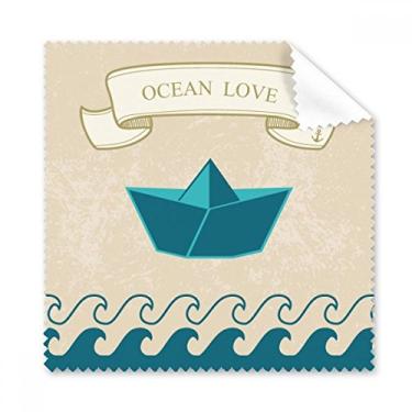 Imagem de Pano de limpeza de veleiro oceano dobrável de papel, 5 peças