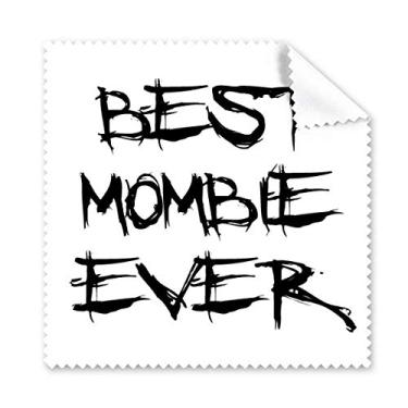 Imagem de Best Mombie Ever Words Family Bless pano de limpeza de tela de telefone limpador 5 peças