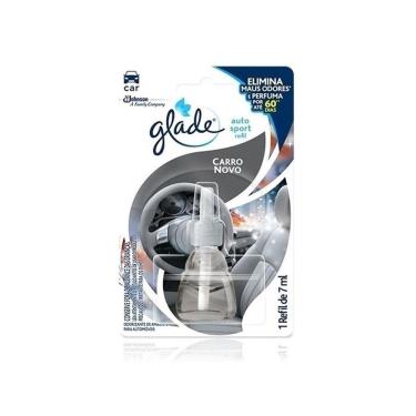 Imagem de Refil Aromatizante Glade Auto Sport Aroma Carro Novo Johnson