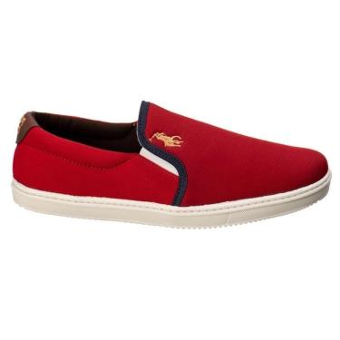 Imagem de Sapatênis Slip On Masculino Lona Conforto Moderno Casual
