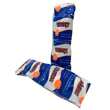 Imagem de Atadura Crepe 13 Fios Unitex 20cmx1,80mt 12 Rolos Crepom Kit Com 06 Pacotes