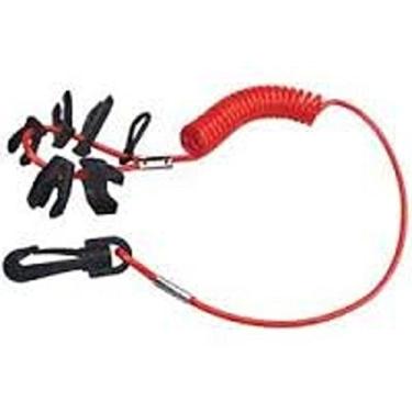 Imagem de Chave de interruptor de corte de barco Mercury com cordão de ignição marítima AIR BKS6