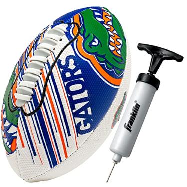 Imagem de Franklin Sports Florida Gators Football – Mini futebol juvenil – Futebol de 21,5 cm – Textura SPACELACE fácil de segurar – Perfeito para crianças!