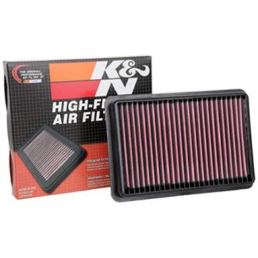 Imagem de K&N Filtro de ar do motor: alto desempenho, premium, lavável, filtro de substituição: Serve para HYUNDAI Santa Fe III 2012-2017; KIA Sorento II, 33-3129