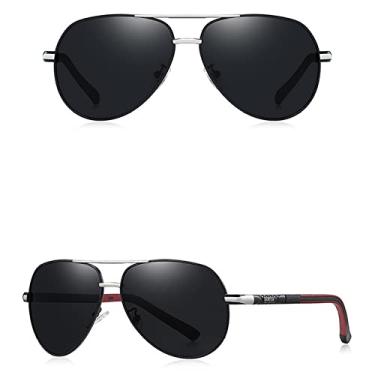 Imagem de Óculos de Sol Masculino Vintage de Alumínio Masculino Revestimento Polarizado Clássico Óculos de Sol Feminino Sombra Masculino Acessórios de Condução Óculos, 2,Z