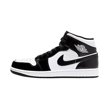 Imagem de Nike Jordan 1 Mid All Star Carbon Fiber Black/White Men's DD1649-001 (Numeric_8_Point_5)