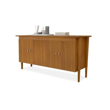 Imagem de Aparador Buffet Moretta 4 Portas  Sala Star / Sala Jantar Carvalho New