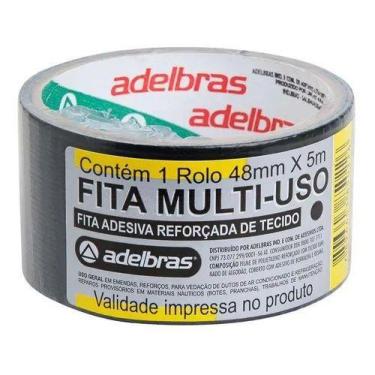 Imagem de Fita Multi-Uso Tipo Silver Tape Extra Forte Colorida 48mm X 5M Adelbra