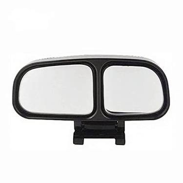 Imagem de Espelho de ponto cego universal para carro, espelho lateral de ângulo amplo, espelho retrovisor HD ajustável (esquerda/direita)