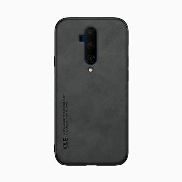 Imagem de Kepuch Silklike Capa para Oneplus 7T Pro - Case Placa de Metal Embutida para Oneplus 7T Pro - Preto