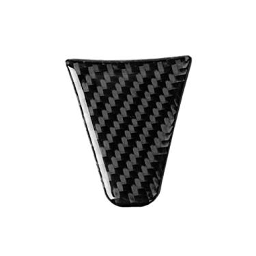 Imagem de Capa inferior do volante B fibra de carbono painel interior moldura decalque capa guarnição adesivo compatível com Honda Fit/Jazz 2014-2018