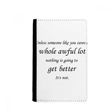 Imagem de Everything Change If Someone Like You Passport Holder Notecase Burse Wallet Cover Card Purse, Multicolor
