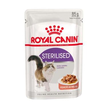 Imagem de Royal Canin Gato Wet Sachet Sterilised Pedaços Ao Molho 85G