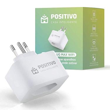 Imagem de Smart Plug Max Wi-Fi Positivo Casa Inteligente, 16A, NBR 14136, Configuração Rápida, 1600W Bivolt – Compatível com Alexa
