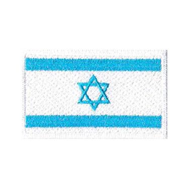 Imagem de Patch Bordado - Bandeira Israel Oficial BD50026-208 Fecho de Contato