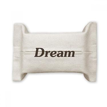 Imagem de Bolsa de linho de algodão com frases inspiradoras da Dream Word