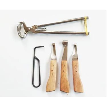 Imagem de Conjunto Rinetas Casqueamento Cavalo + Torquesa Torques