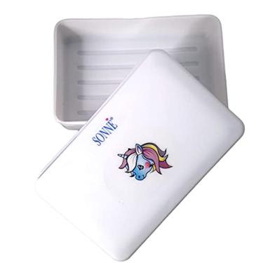 Imagem de Sonne Saboneteira Pop Br Unicórnio Marca Branco