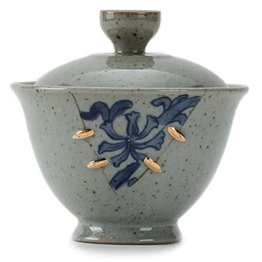 Imagem de PAYNAN 160 ml Gaiwan Chinese Jingdezhen Teaset Bowl Copos de chá Cerimonia Tureen