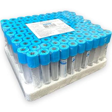 Imagem de Tubo de Coleta com Citrato de Sódio (Azul) 3,6mL 13x75mm 100un - Laborimport