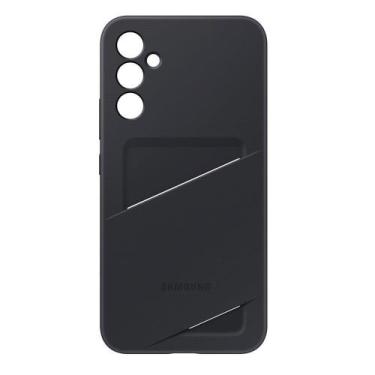 Imagem de Capa Protetora Silicone Samsung Galaxy A34 Com Porta Cartão Preto