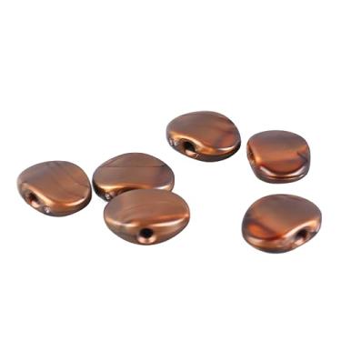 Imagem de Botão de Suporte de Corda de Guitarra, Estável, Fácil de Segurar, Botão de Afinador de Corda de Guitarra, Portátil para Execução (Café)