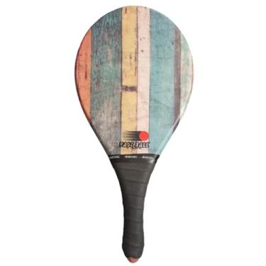 Imagem de Raquete de Frescobol Profissional Fibra (Rustico)