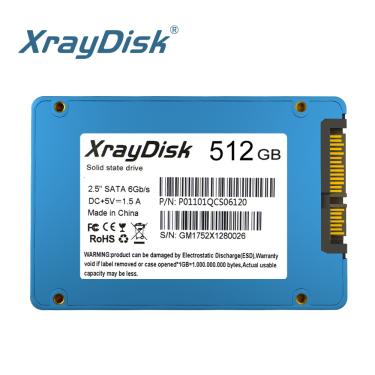 Imagem de Disco Rígido Interno XrayDisk para Laptop e Desktop  Solid State Drive  SSD Sata3  512GB  1TB  2TB