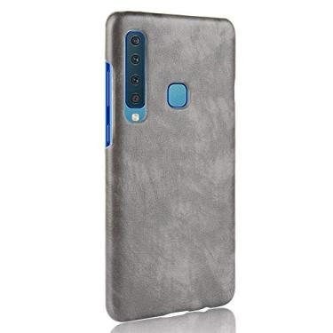 Imagem de GOGODOG Capa para Samsung Galaxy A9, capa completa, ultrafina, fosca, antiderrapante, resistente a arranhões (cinza)
