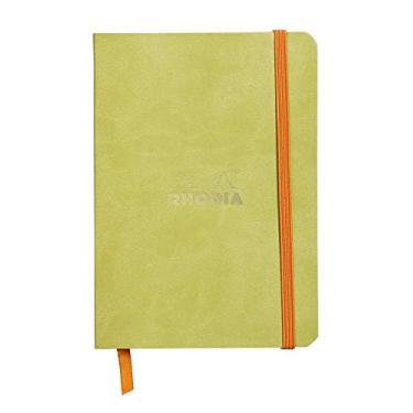 Imagem de Rhodia Rhodiarama Caderno de capa macia – 72 folhas forradas – 10 x 13 cm – Capa de anis (117306C)