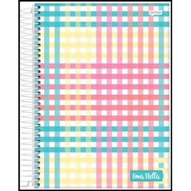 Imagem de Kit de Cadernos, Jandaia, Universitário, 10 Matérias, Capa Dura, Stella, 160 Folhas, Pacote com 4