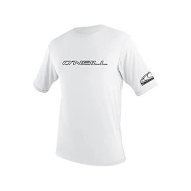 Imagem de O'Neill — Camisa masculina básica de manga curta FPS 50+, Branco, X-Large