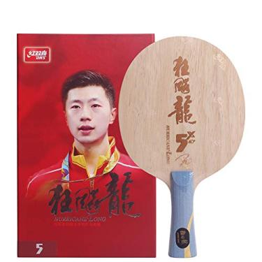 Imagem de DHS Raquetes de Tênis de Mesa Hurricane LONG-5X (Long V-X) (5 Madeira + 2 Carbono Aromático; FL e CS)