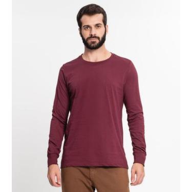 Imagem de Camiseta Meia Malha Básica Masculina Kohmar Vermelho