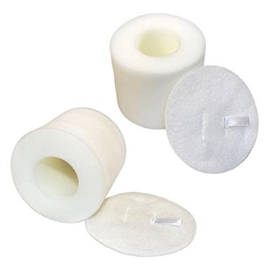 Imagem de HQRP Kit de filtro de 2 pacotes (espuma e feltro) para Shark NV831 NV835 NV830 série DuoClean Aspirador Lift-Away, substituição XFF650