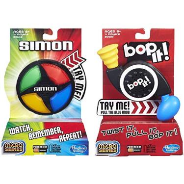 Imagem de Simon Micro Series Game + Bop It Micro Series Game – Bundle of 2 Games