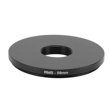 Imagem de Anel Adaptador RMS de Liga de Alumínio, Anel Adaptador de Lente Objetiva de Microscópio para Câmera, Imagem de Chip DSLR Com Lente Macro e Telefoto, Fácil de Instalar