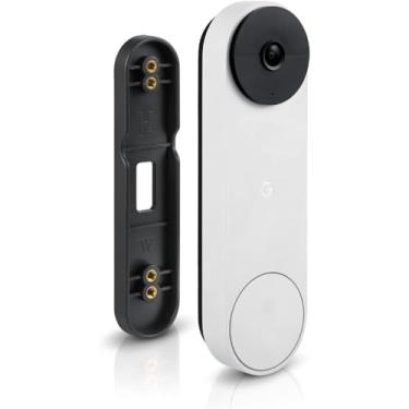 Imagem de Wasserstein Suporte sem perfuração compatível com campainha Google Nest (bateria) - Evite perfurar e proteja suas paredes