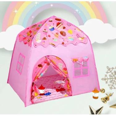 Imagem de Barraca Infantil Tenda Menina - Doce .Grande 1,30x1,30x1,00