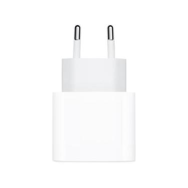 Imagem de Carregador Apple USB-C de 20W Original, Branco, Bivolt
