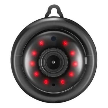 Imagem de Espiã Preto 1080p Discreta Visão Grava Micro - Câmera IP Mini Camera E