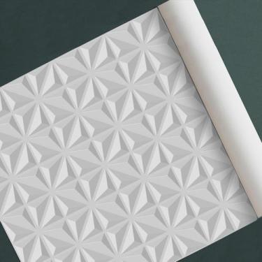 Imagem de Adesivo De Parede Adesivo Vinílico Imita Gesso 3D - D.Lima produtos, M