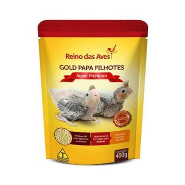 Imagem de Ração Reino das Aves Gold Papa para Filhotes Refil - 400g